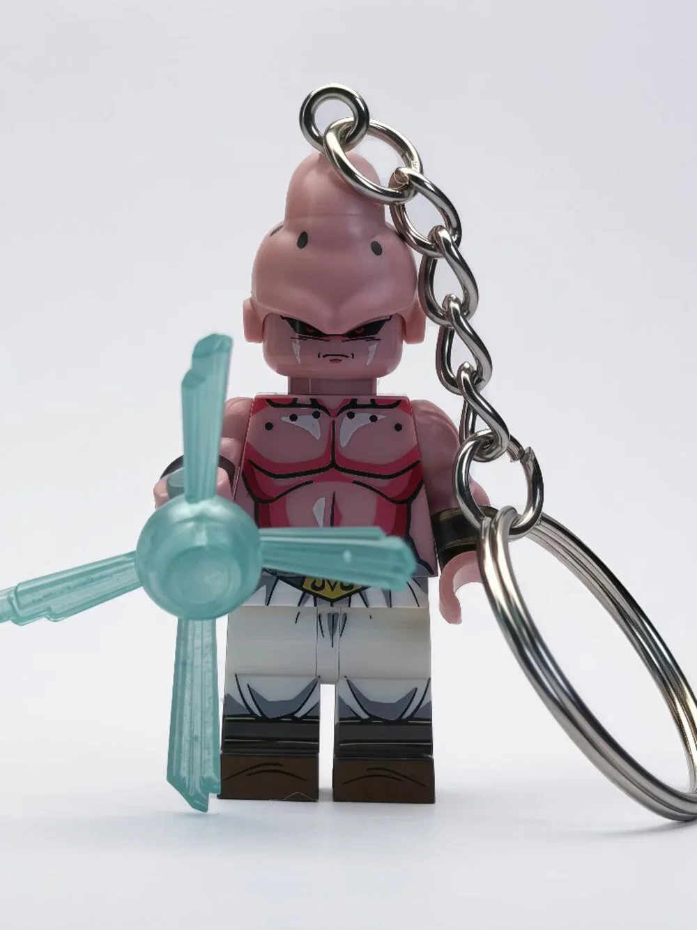 Dragon Ball Majin Buu Custom Minifigure Keychain